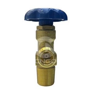 Válvula de Cilindro de Latón Forjado, Rosca Estándar Fácil de Adaptar para Regulador de Gas de Automóvil y Piezas de Tanque - Product Image 6