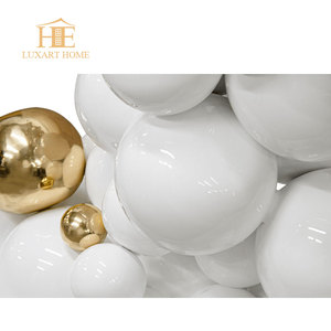 Table d'entrée sur mesure table <span class=keywords><strong>console</strong></span> moderne de luxe <span class=keywords><strong>en</strong></span> métal <span class=keywords><strong>en</strong></span> acier inoxydable <span class=keywords><strong>blanc</strong></span> et laiton avec miroir - Product Image 2