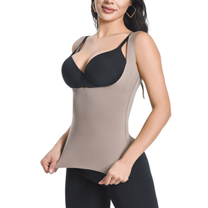 Mujeres Compresión Comodidad Soft Tank Colombia <span class=keywords><strong>Como</strong></span> Moldeador de cuerpo sin mangas Cintura Cinchers Body Shapers Blusa Trackless Shaper - Product Image 1