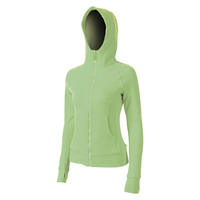 Veste de yoga zippée à capuche en polaire pour femme, nouvelle collection hiver 2025, respirante et sans coutures, technique lavée – Meilleure vente