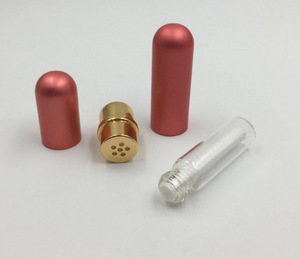 Tubes ensemble d'huile essentielle pour aromathérapie, 50 pièces, pour inhalateur Nasal, en métal vierge, plusieurs couleurs - Product Image 6