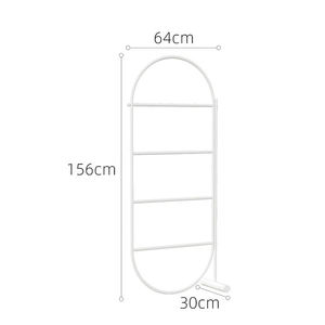 رف معاطف ملابس حديث من الفولاذ المقاوم للصدأ بتصميم عمودي للمنزل لغرفة النوم وغرفة المعيشة والحمام على الطراز الغربي للفنادق - Product Image 5