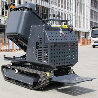 Mini-dumper, Chargeuse compacte hydraulique basculante, 4x4, Rotation à 260 degrés, Camion-benne, Chariot à chenilles, Moteur, Pompe, Roulement