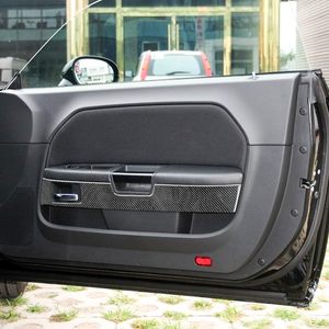 Chất Liệu Sợi Carbon Cửa Ô Tô Viền Bộ Miếng Dán Cho Dodge Challenger 2008-2014 Phụ Kiện Chống Thấm Nước Sáng Tạo Mới Sửa Đổi - Product Image 6