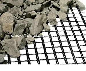 Verbeterde Glasvezel Geogrid Voor Asfaltverharding