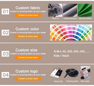 RXFurs حديثا عالية الشارع المتضخم <span class=keywords><strong>5</strong></span> حلقة معطف فنلندا الطبيعية الفضة الفراء سترة رقيق كبير الطبيعية الثعلب الفراء معطف النساء - Product Image 6