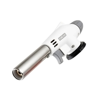Hot 2025 outils d'extérieur 915 modèle Cassette à flamme réglable pistolet à gaz Type Butane torche brûleur pistolet briquet