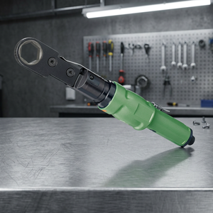 Clé à cliquet pneumatique APLUS GWR-B836LS, taille hexagonale 36 mm, échappement arrière, réversible, couple maximal 90 Nm, certifiée ISO9001, garantie 1 an, VERT - Product Image 2