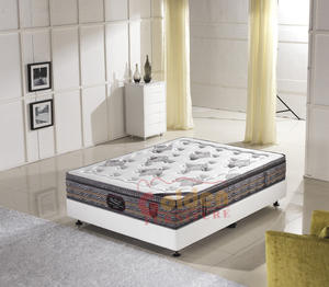 Materasso a molle insacchettate con pillow top doppio in lattice e spugna, di alta qualità per hotel e camere da letto, Fornitore Gold - Product Image 6