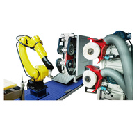 Système de robot industriel automatique Machine de polissage robotique Bras de robot de ponçage et de polissage Fabricant