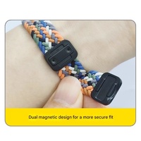 Bracelet de remplacement en nylon élastique avec boucle magnétique pour Mi Band 10 NFC/10/9 NFC/9/8/8 NFC