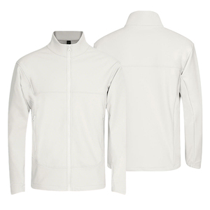 Womens Lightweight Soft <b>Shell</b> Waterproof Windproof For Spring Autumn Mens Custom Embroidered Zipper - Product Image 3