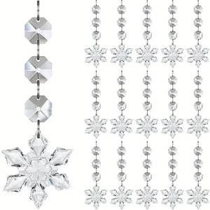 Crystal Ornaments <strong>Christmas</strong> <strong>Tree</strong> Decorations Balls <strong>Clearance</strong> Hanging Crystals for Centerpieces Acrylic Chandelier Decorative - Product Image 3