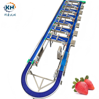 Multi-level gewichtsclassificatiemachine voor het sorteren van fruit en groenten, hoge efficiëntie, op maat gemaakt, 3-18 sorteerstanden