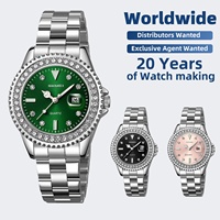 SKMEI 9416 Montre à quartz pour femme de qualité supérieure, nouvelle collection, style printemps, luxe antique, cadran en verre analogique, logo client personnalisé