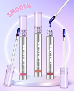 Gloss à lèvres nacré bleu personnalisable MLM, longue tenue, non-transférable, sans cruauté, hydratant et brillant - Product Image 1