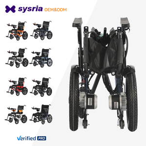 Silla de Ruedas Eléctrica Motorizada para Subir Escaleras OEM 2026, Plegable, Ligera, Portátil, con Batería de Litio Inteligente - Product Image 4