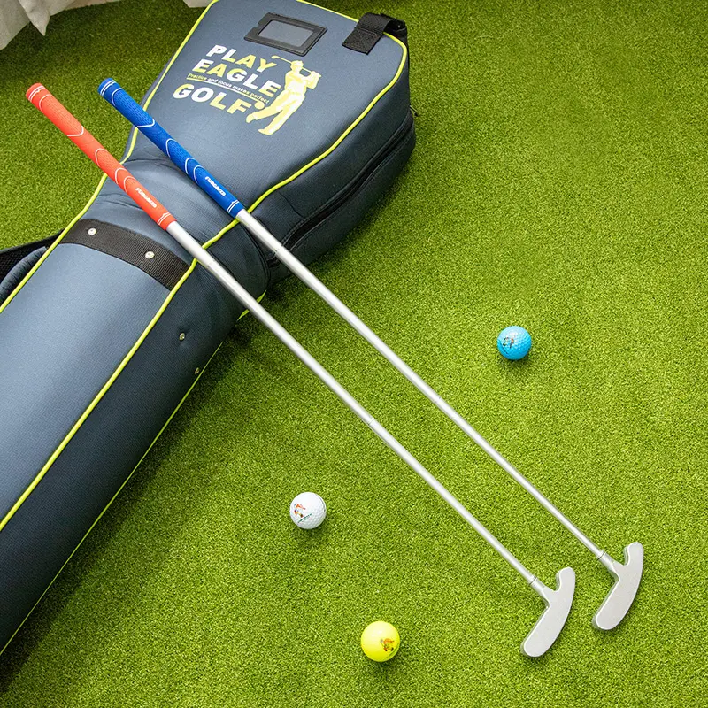 Hợp kim nhôm có thể gập lại Golf hai chiều Putter Câu lạc bộ cho bên phải hoặc tay trái người chơi golf trẻ em người lớn