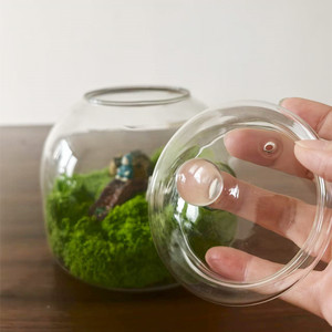 Tự làm cảnh quan thủy tinh container với nắp cho Tabletop rêu hoa hiển thị nhà vườn trung tâm hồ cạn - Product Image 3