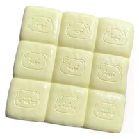 Nouveau jouet sensoriel anti-stress en mousse PU à remontée lente, en forme de gâteau à neuf compartiments, à presser