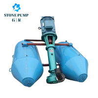 Pompe à boue flottante électrique haute efficacité, haute pression, grand débit, haute hauteur de refoulement, résistante à l'usure, pour l'irrigation des lacs
