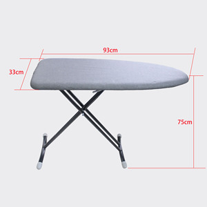 Planche à repasser pliable pour hôtel et maison avec housse de planche à repasser pour vêtements à utiliser dans la salle de bain ou la cuisine - Product Image 6
