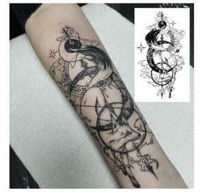 Tatouages Éphémères Manchettes Semi-Permanents Réalistes pour Hommes et Femmes, Type Faux Tatouages <span class=keywords><strong>Bras</strong></span> Complet Étanche Longue Durée 3 Semaines Bleu Foncé - Product Image 3