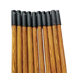 Grosir barang rumah tangga 120cm Pvc kayu tongkat sapu dari Cina sapu langit-langit sarang sapu
