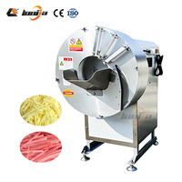 300 kg/uur plantainchipsmachine, bananen snijmachine, groentesnijmachine, industriële groentesnijder, aardappelsnijder