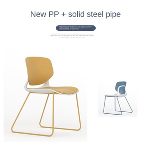Hochwertiger Moderner Ergonomischer Klappbarer Kunststoff-Konferenzstuhl mit Verstellbarer Höhe und Massagefunktion für Zuhause, Büro und Gewerbliche Nutzung - Product Image 2