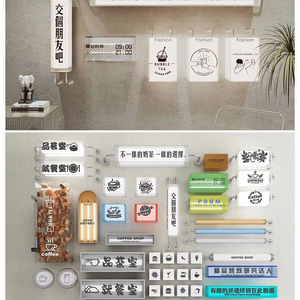 Letrero LED 3D de Metal Personalizado para Interiores, Señalización Direccional para Tiendas y Restaurantes, Equipo de Publicidad con Luces Personalizables - Product Image 2