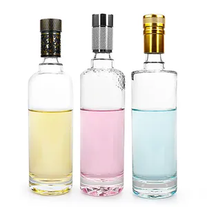 530ml bulk specifications wholesale price glass bottle for spirits wine /plum wine