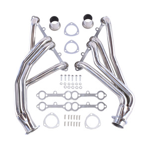 Collecteurs d'échappement longs exclusifs transfrontaliers en acier inoxydable pour <span class=keywords><strong>Chevrolet</strong></span> <span class=keywords><strong>Corvette</strong></span> C2 <span class=keywords><strong>C3</strong></span> V8 305 327 350 (1963-1982) - Product Image 1