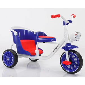 Tricycle pour enfants tricycle enfant à 3 roues vente chaude tricycle pour enfants/vente en gros de tricycle jouet pour <span class=keywords><strong>b</strong></span>é<span class=keywords><strong>b</strong></span>és jumeaux vélo double siège - Product Image 5