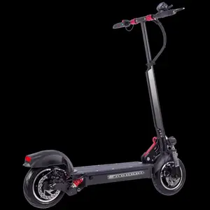 Caduta vendite 150kg carico 800w 48v 15ah 45 km/h velocità 30mph 10 pollici pneumatico pieghevole scooter elettrico con sedile per adulti