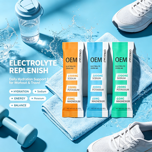 Bebida Electrolítica en Polvo Sin Azúcar de Marca Privada OEM con Sodio, <span class=keywords><strong>Potasio</strong></span> <span class=keywords><strong>y</strong></span> <span class=keywords><strong>Magnesio</strong></span> para Nutrición Deportiva - Product Image 6
