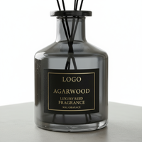 Diffuseur de parfum d'ambiance pour hôtel, logo personnalisé, écologique, en verre, avec parfum de lavande, coffret cadeau de luxe 150 ml