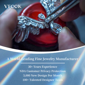 Anillo de Corazón Trenzado Romántico VFOOK, Resistente al Deslustre, Anillo de Oro Puro Sólido de 24K para el Día de San Valentín - Product Image 6