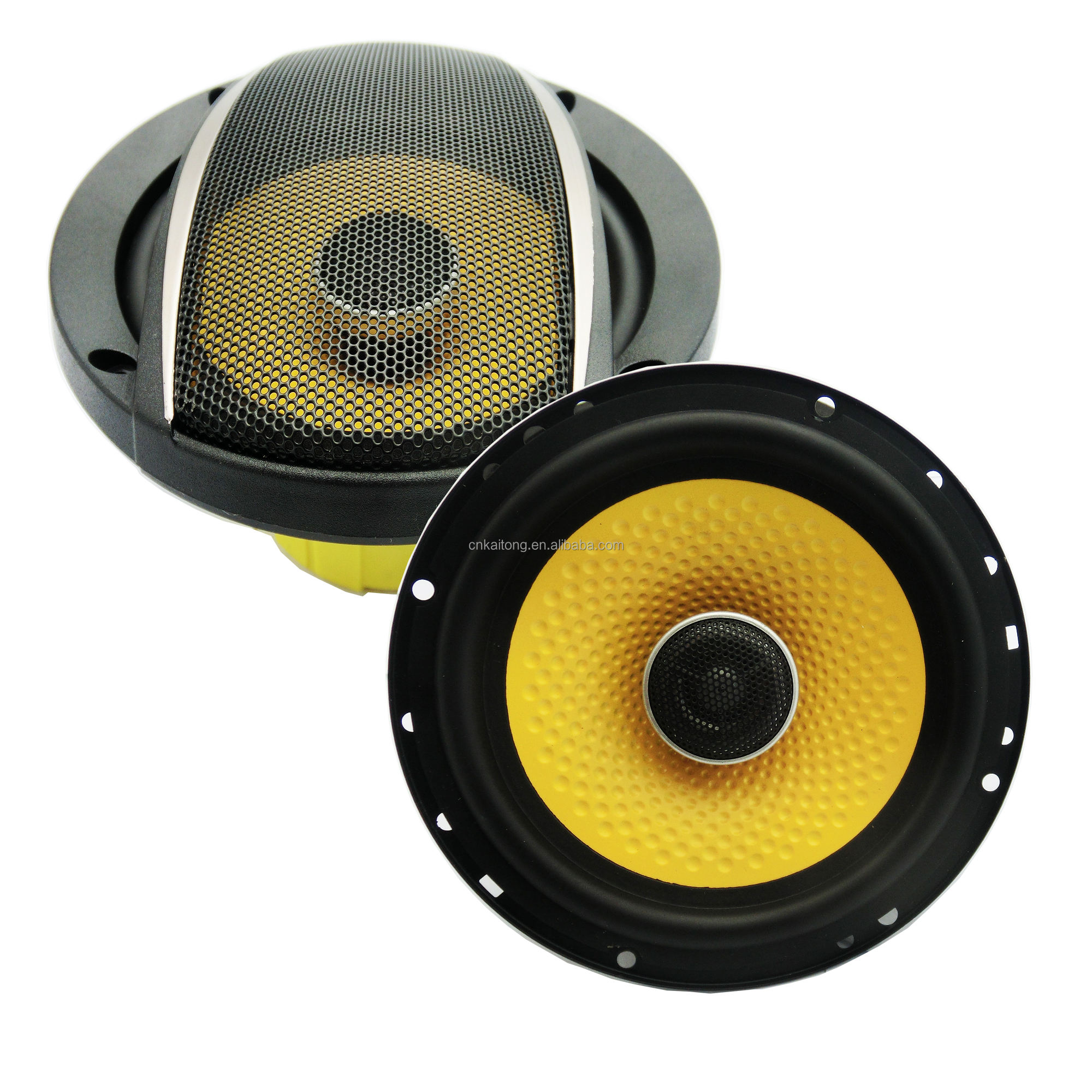 Pair Inch 100W Way Car Speakers With Dust Cover and Audio