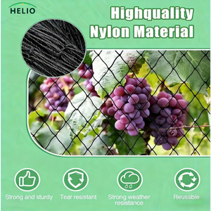 Filet anti-oiseaux en nylon résistant aux UV pour vignobles, <span class=keywords><strong>protection</strong></span> des arbres fruitiers, filet de capture d'<span class=keywords><strong>animaux</strong></span> et d'oiseaux, maille anti-oiseaux - Product Image 5