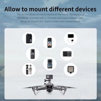 STARTRC Support de fixation pour projecteur, haut-parleur et caméra pour drone Air 3 Air 3S, accessoires en PU