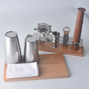 OUYADA Shaker à martini <span class=keywords><strong>barman</strong></span> de haute qualité 11 pièces ensemble de shaker à cocktail Boston ensembles d'outils de bar professionnels accessoires de bar - Product Image 3