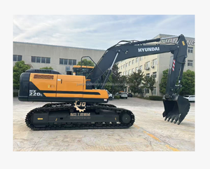 Vente flash : Excavatrice sur chenilles d'occasion Hyundai Hx220hd 22 tonnes, modèle 2023, moteur Cummins, pompe et engrenage Kawasaki, d'origine coréenne - Product Image 1