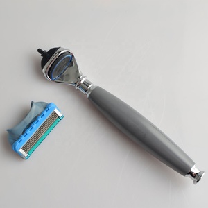 Los hombres mejor opción máquina de 5 hojas Durable de afeitado de los hombres de Metal mango de plástico de la maquinilla de afeitar de seguridad - Product Image 2