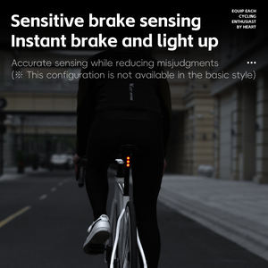 Feu arrière <span class=keywords><strong>de</strong></span> <span class=keywords><strong>selle</strong></span> <span class=keywords><strong>de</strong></span> vélo intelligent WEST BIKING à détection intelligente, 6 modes, capteur intelligent, étanche, feu arrière <span class=keywords><strong>de</strong></span> vélo - Product Image 4