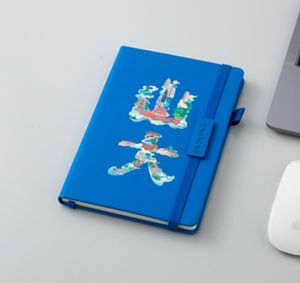 Soporte para Teléfono Móvil, <span class=keywords><strong>Agenda</strong></span> con Logotipo Personalizado, Tamaño A5, Diario de Tapa Blanda con Cubierta de Cuero PU, Estilo Ejecutivo, Colores Personalizados - Product Image 3