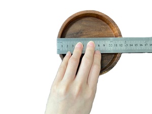 ชามสลัดไม้กระถินณรงค์แบบมีฝาปิด พร้อมกล่องไม้รักษ์โลกสำหรับใส่ถั่วอัลมอนด์ ลูกเกด ผลไม้อบแห้ง และของหวานต่างๆ  รับทำโลโก้ตามสั่ง - Product Image 4