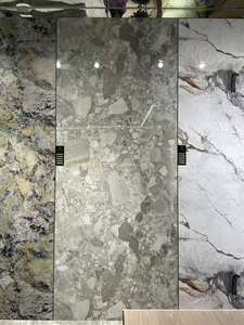 Stijl 3Mm Hoge Glanzende Uv Marmeren Plaat Redelijke Prijs Nieuwe Pvc Pvc Board + Marmer Design + Uv Coating. - Product Image 4