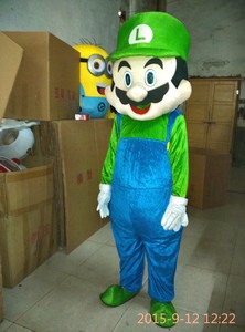 Coût d'usine drôle et moins cher costume de mascotte <span class=keywords><strong>mario</strong></span> et <span class=keywords><strong>luigi</strong></span> - Product Image 3