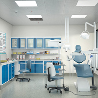 Solution de service à guichet unique Mobilier Médecin Infirmière Bureau et Chaise Mobilier de clinique